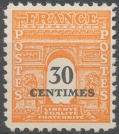 Type Arc De Triomphe De 1944. 2e Série.  30c. Orange Neuf Luxe ** Y702 - Unused Stamps