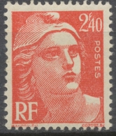 Marianne De Gandon 2f.40 Rouge Neuf Luxe ** Y714 - Unused Stamps