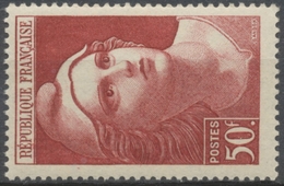 Marianne De Gandon 50f. Brun-rouge Neuf Luxe ** Y732 - Unused Stamps