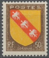 Armoiries De Provinces (III) Lorraine. 50c. Brun, Jaune Et Rouge Neuf Luxe ** Y757 - Unused Stamps