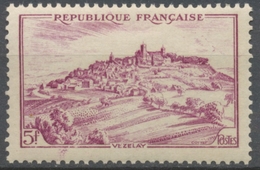 Monuments Et Sites. Vézelay. 5f. Lilas Neuf Luxe ** Y759 - Nuevos