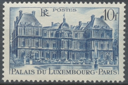 Monuments Et Sites. Palais Du Luxembourg, œuvre De Salomon De Brosse (1571-1626) 10f. Bleu Clair Neuf Luxe ** Y760a - Unused Stamps