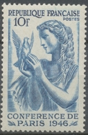 Conférence De La Paix, à Paris. 10f. Bleu Neuf Luxe ** Y762 - Unused Stamps