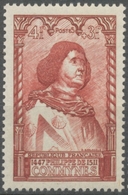 Célébrités Du XVe Siècle. Commynes. 4f.+3f. Brun-rouge Neuf Luxe ** Y767 - Unused Stamps