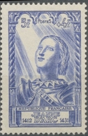 Célébrités Du XVe Siècle. Jeanne D'Arc. 5f.+4f. Outremer Neuf Luxe ** Y768 - Neufs