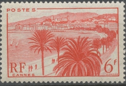 Monuments Et Sites. La Croisette, à Cannes. 6f. Rouge Neuf Luxe ** Y777 - Unused Stamps