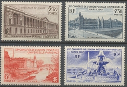 Série 12e Congrès De L'Union Postale Universelle, à Paris.  4 Valeurs Neuf Luxe ** Y783S - Unused Stamps