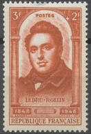 Centenaire De La Révolution De 1848. Alexandre-Auguste Ledru-Rollin (1807-1874) 3f. + 2f. Rouge-brun Neuf Luxe ** Y796 - Unused Stamps