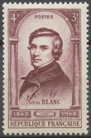 Centenaire De La Révolution De 1848. Louis Blanc (1811-1882) 4f. + 3f. Brun-lilas Neuf Luxe ** Y797 - Unused Stamps