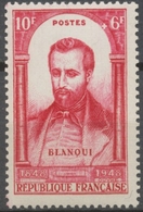 Centenaire De La Révolution De 1848. Louis-Auguste Blanqui (1805-1881) 10f. + 6f. Carmin Neuf Luxe ** Y800 - Unused Stamps