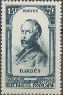 Centenaire De La Révolution De 1848. Armand Barbès (1809-1870) 15f. + 7f. Bleu-vert Neuf Luxe ** Y801 - Unused Stamps