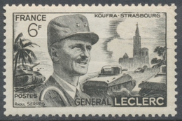 Anniversaire De La Mort Du Général Leclerc De Hauteclocque Leclerc Cathédrale De Strasbourg. 6f. Neuf Luxe ** Y815 - Unused Stamps