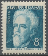 Transfert, Au Panthéon Des Cendres De Célébrités. Jean Perrin.  8f. Bleu-vert Neuf Luxe ** Y821 - Unused Stamps