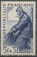 Série Des Métiers. Marin Pêcheur. 5f. + 3f. Bleu Neuf Luxe ** Y824 - Unused Stamps