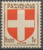 Armoiries De Provinces (IV) Savoie. 1f. Brun Et Rouge Neuf Luxe ** Y836 - Ongebruikt