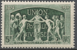 75e Anniversaire De L'U.P.U  5f. Vert Neuf Luxe ** Y850 - Unused Stamps