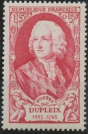 Célébrités Du XVIIIe Siècle (I) Joseph François, Marquis Dupleix. 15f. + 5f. Rouge Neuf Luxe ** Y857 - Unused Stamps