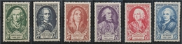 Série Célébrités Du XVIIIe Siècle (I) 6 Valeurs Neuf Luxe ** Y858S - Unused Stamps