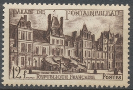 Château De Fontainebleau. La Cour Des Adieux.  12f. Brun Violacé. Neuf Luxe ** Y878 - Nuevos