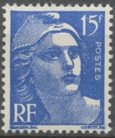 Type Marianne De Gandon, Type I. 15f. Outremer (Type I). Neuf Luxe ** Y886 - Nuevos