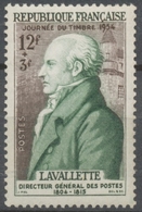 Journée Du Timbre. Comte De La Valette. 12f. + 3f. Vert Et Sépia. Neuf Luxe ** Y969 - Unused Stamps