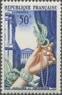 Productions De Luxe. Métiers D'Art. Joaillerie, Orfèvrerie 50f. Bleu-violet, Vert Et Brun Clair. Neuf Luxe ** Y973 - Unused Stamps