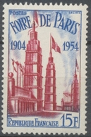 Cinquantenaire De La Foire De Paris. Entrée De La Foire à La Porte De Versailles. 15f. Neuf Luxe ** Y975 - Unused Stamps