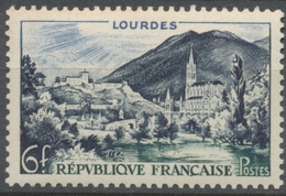 Série Touristique. Lourdes 6f. Bleu-noir, Outremer Et Olive. Neuf Luxe ** Y976 - Neufs