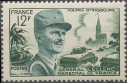 Maréchal Leclerc. Type De 1953 (no 942) 12f. Olive Et Bleu-gris. Neuf Luxe ** Y984 - Unused Stamps