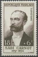 Célébrités Du XIIIe Au XXe. Marie-François Sadi Carnot.  18f. + 6f. Brun Foncé. Neuf Luxe ** Y991 - Unused Stamps