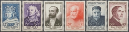 Série Célébrités Du XIIIe Au XXe Siècles. 6 Valeurs. Neuf Luxe ** Y994S - Unused Stamps