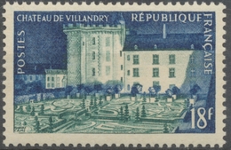 Château De Villandry (Touraine) 18f. Bleu Et Vert. Neuf Luxe ** Y995 - Ungebraucht