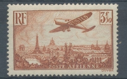 Avion Survolant Paris PA N°13 3f50 Brun-jaune N** YA13 - 1927-1959 Mint/hinged