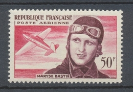 Maryse Bastié(1898-1952) PA N°34 50f Rose Et Brun-violet N** YA34 - 1927-1959 Nuovi