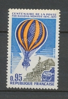 Centenaire De La Poste Par Ballons Montés PA N°45 95c Multicolore N** YA45 - 1960-.... Neufs