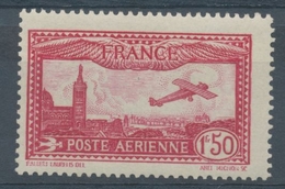 Avion Survolant Marseille PA N°5 1f 50 Carmin N** YA5 - 1927-1959 Mint/hinged