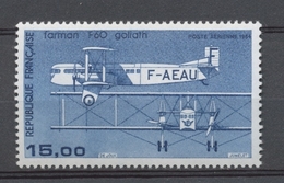 Avion Bimoteur Farman F60 Goliath PA N°57 15f Bleu Foncé N** YA57 - 1960-.... Postfris