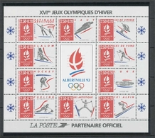 "Albertville'92". Jeux Olympiques D'hiver YB14 - Mint/Hinged