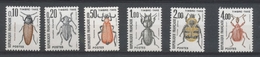 Série Insectes Coléoptères N°103 à 108 6 Valeurs Année 1982 N** YX108S - 1960-.... Mint/hinged