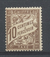 Type Duval. Dentelés. N °29 10c Brun N** YX29 - 1859-1959 Neufs