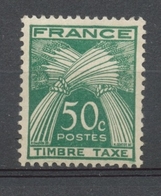 Type Gerbes. N°80 50c. Vert N** YX80 - 1859-1959 Neufs