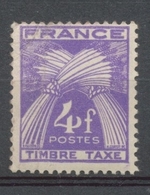 Type Gerbes. N°84 4f. Violet N** YX84 - 1859-1959 Nuovi