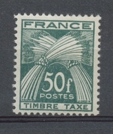 Type Gerbes. N°88 50f.vert Foncé N** YX88 - 1859-1959 Nuevos