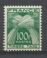 Type Gerbes. N°89 100f. Vert N** YX89 - 1859-1959 Nuevos