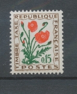 Fleurs Des Champs. N°97 15c. Brun, Vert Foncé Et Outremer N** YX97 - 1960-.... Nuevos