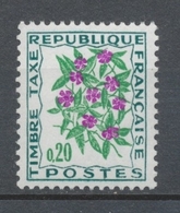 Fleurs Des Champs. N°98 20c. Mauve,vert Clair Et Vert Foncé N** YX98 - 1960-.... Nuevos