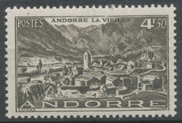 Andorre Français N°108, 4f.50 Brun-noir NEUF** ZA108 - Unused Stamps