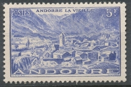 Andorre Français N°109, 5f. Outremer NEUF** ZA109 - Nuovi