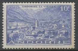 Andorre Français N°113, 10f. Outremer NEUF** ZA113 - Nuevos