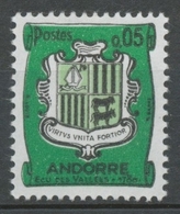 Andorre FR N°154 5c. Noir Et Vert NEUF** ZA154 - Ongebruikt